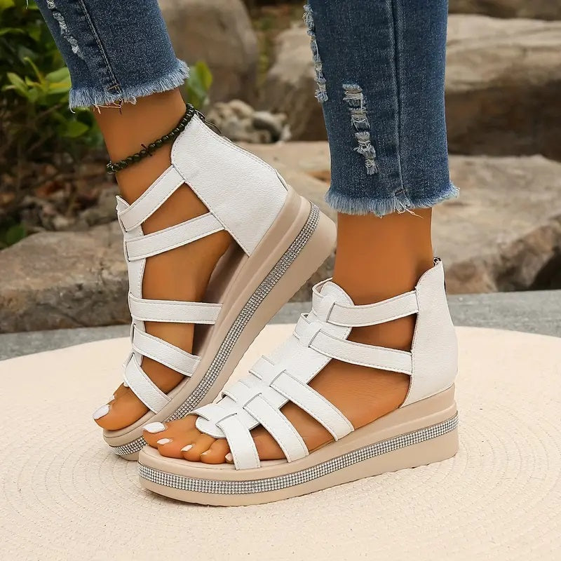 Chic Platform Sandals for Extra Height