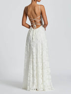 Luxe Textured Jacquard Maxi Dress