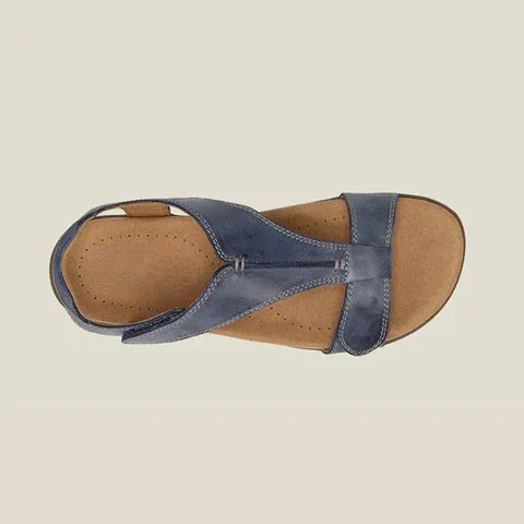 Giulia Comfy Leather Orthopedic Sandals