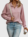 Chic Half-Zip Sweater by Molly