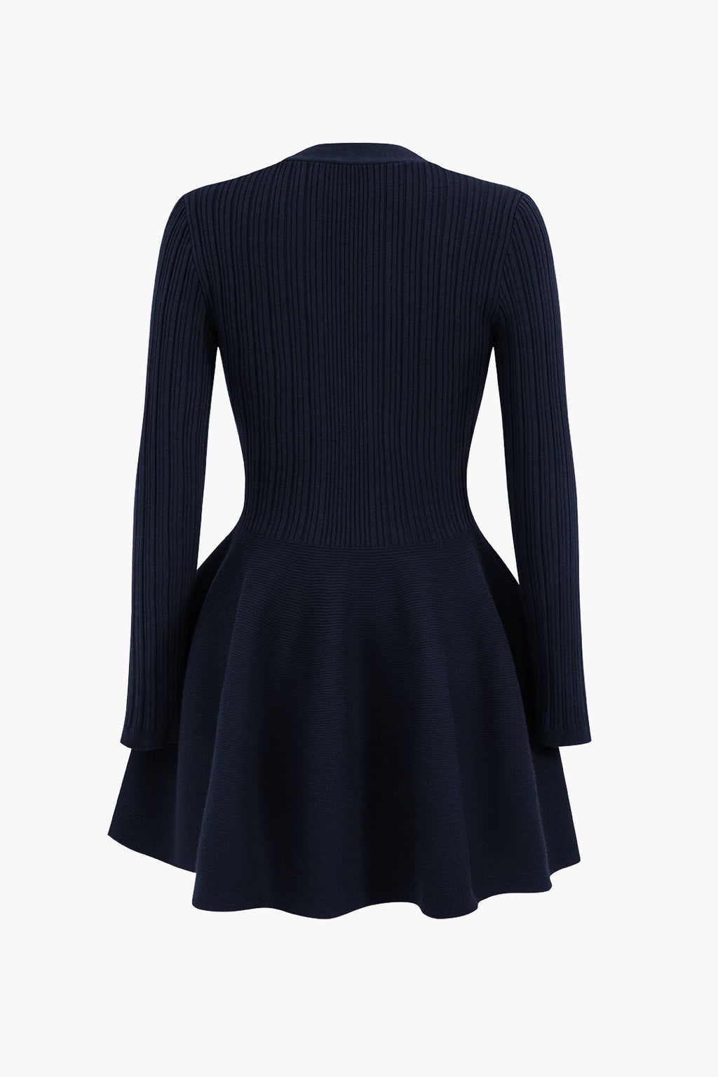 Soft Knit Sweater with Puff Hem