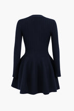 Soft Knit Sweater with Puff Hem