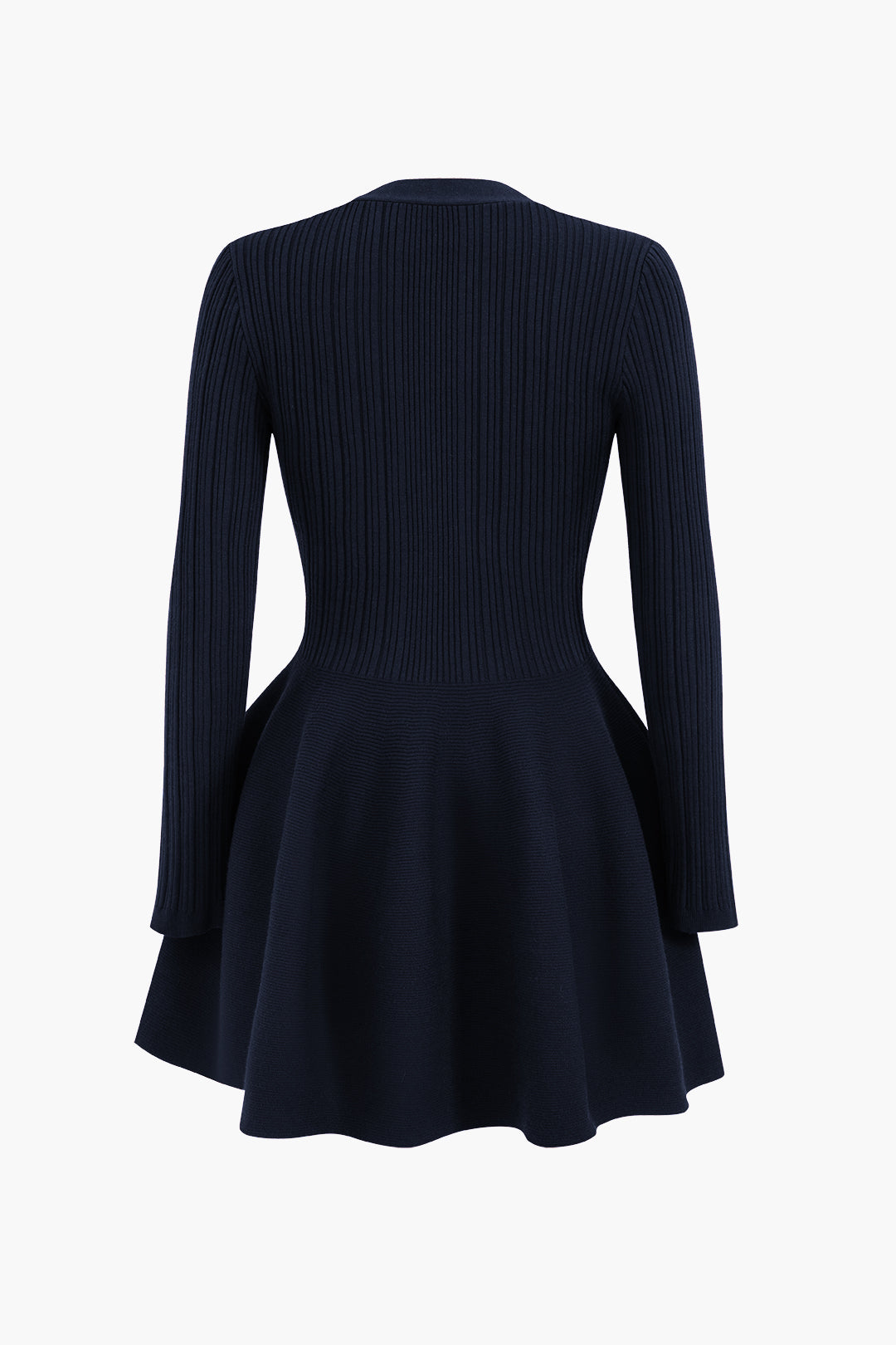 Soft Knit Sweater with Puff Hem