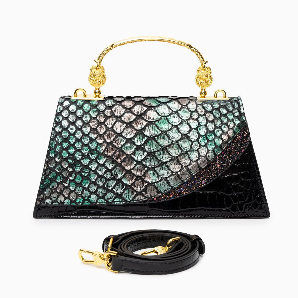 Della Luxury Patterned Tote Bag