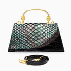 Della Luxury Patterned Tote Bag