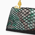 Della Luxury Patterned Tote Bag
