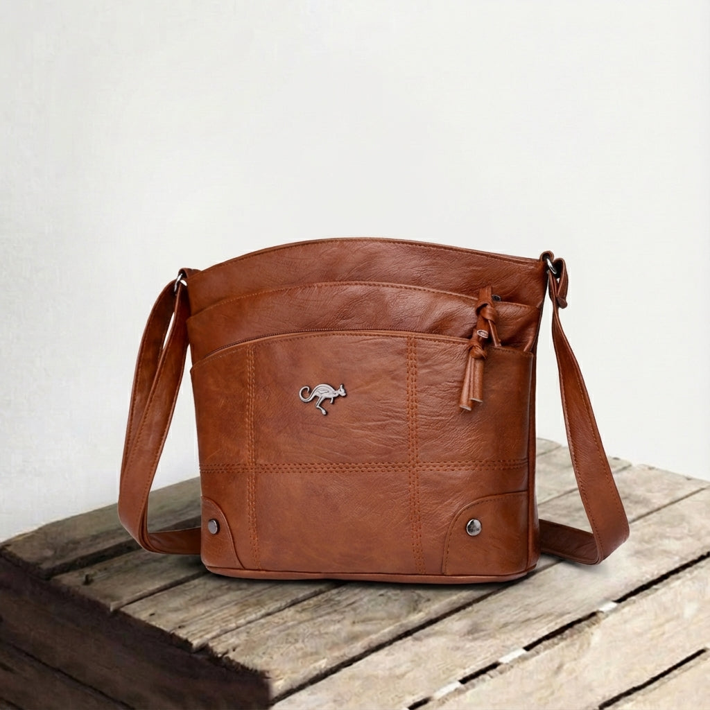 Chena River Artisan Leather Shoulder Bag