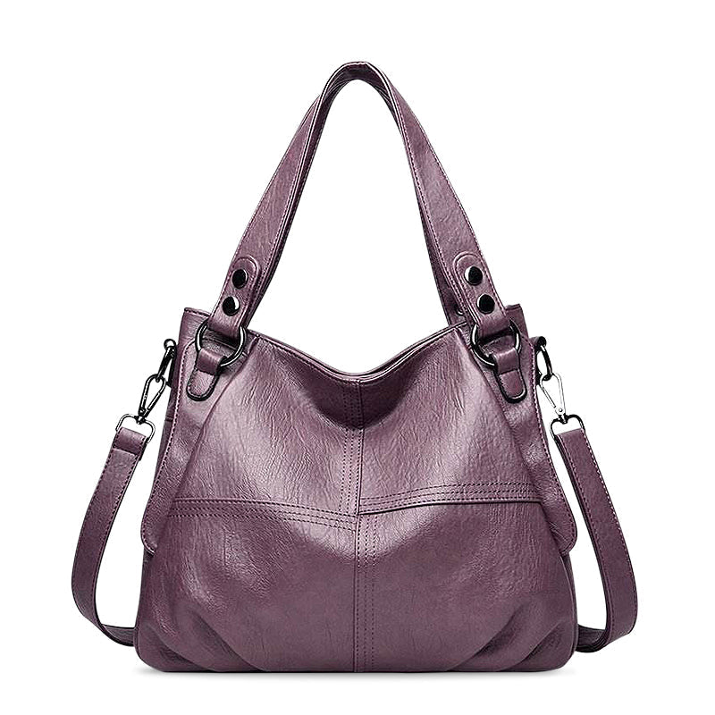 Sienna Chic Vegan Leather Shoulder Bag
