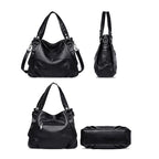 Sienna Chic Vegan Leather Shoulder Bag