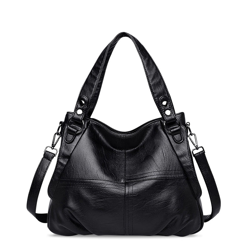 Sienna Chic Vegan Leather Shoulder Bag
