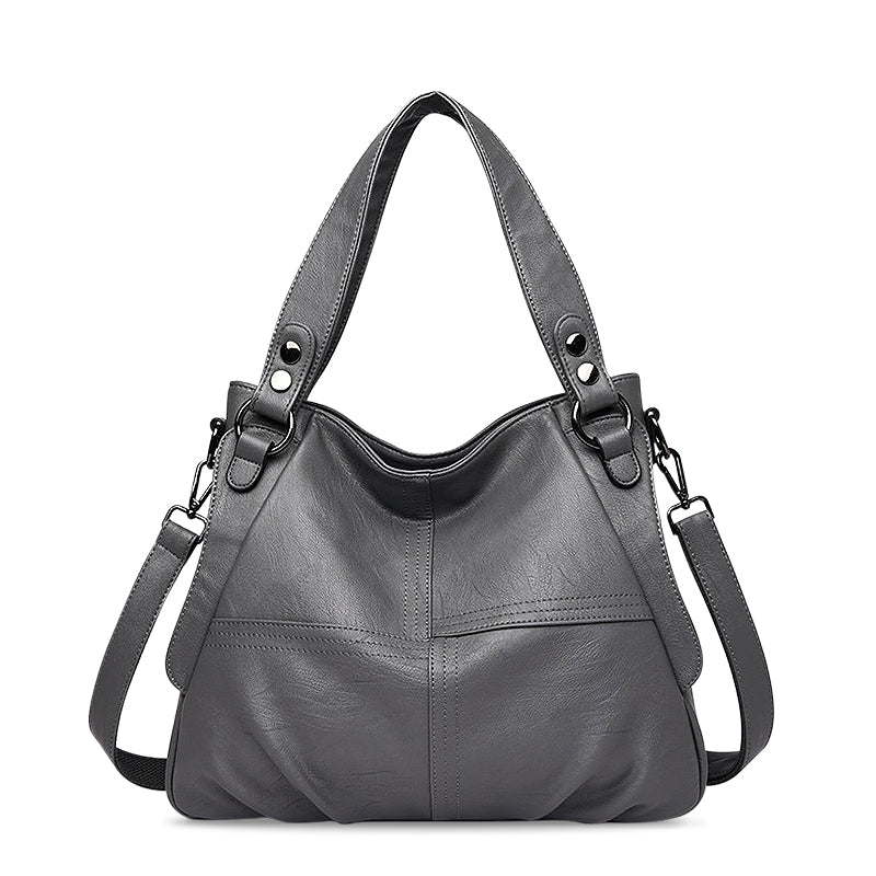 Sienna Chic Vegan Leather Shoulder Bag