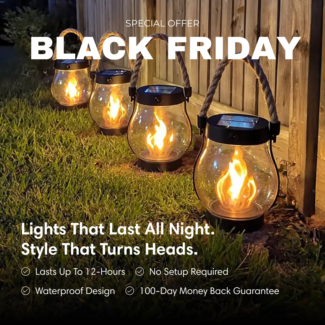 Solar Lantern Outdoor Lights