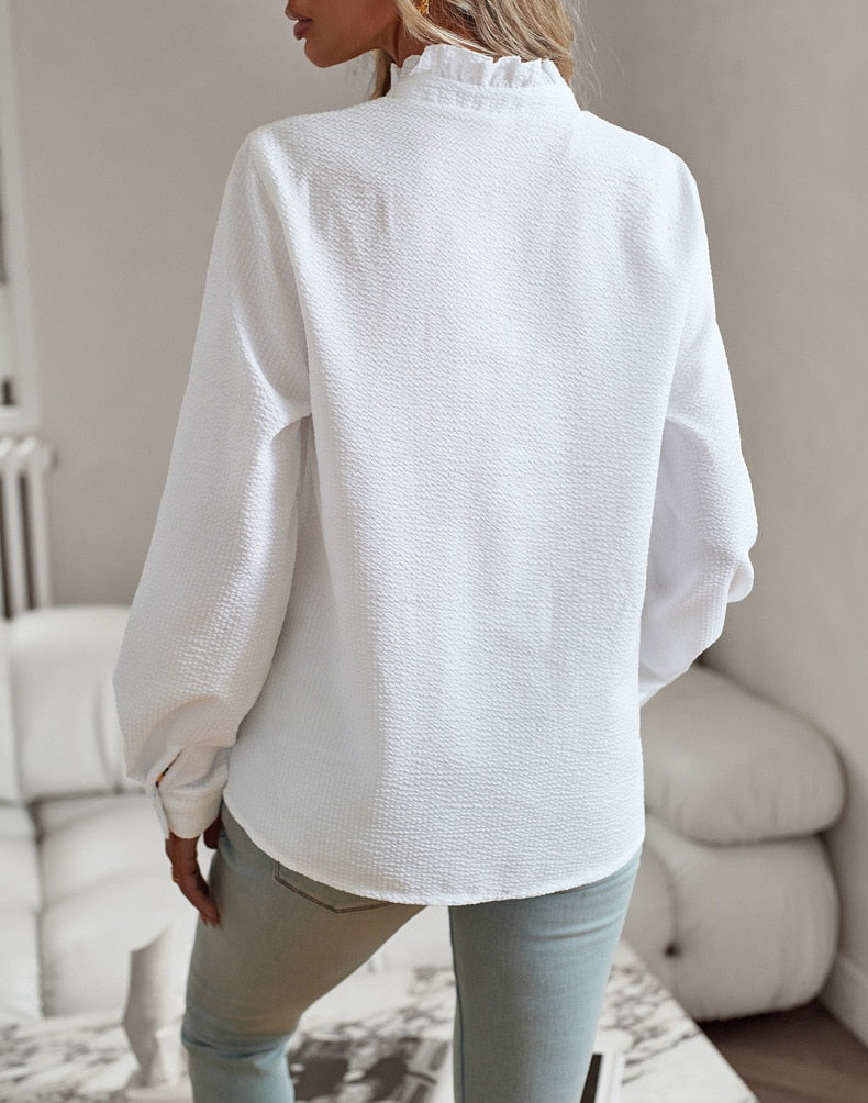SHERIEL Elegant Soft Women's Blouse