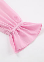 Valencia Chic Ruffle Halter Blouse