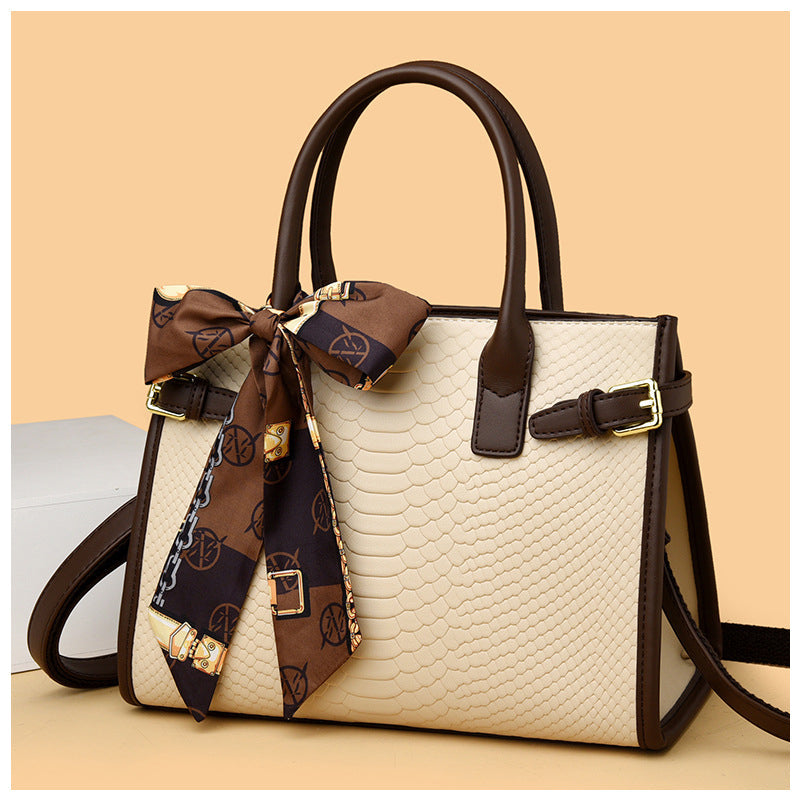 Elena Sleek Leather Handbag