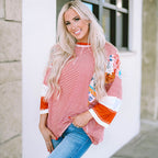 Handcrafted Batwing Patchwork Blouse