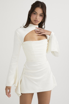 Stunning Toira Halter Mini Dress