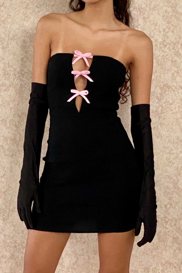 Novara Chic Cocktail Mini Dress