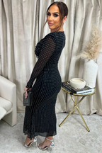 Sparkly Midi Party Dress