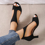 Elora Orthopedic Comfort Heeled Sandals