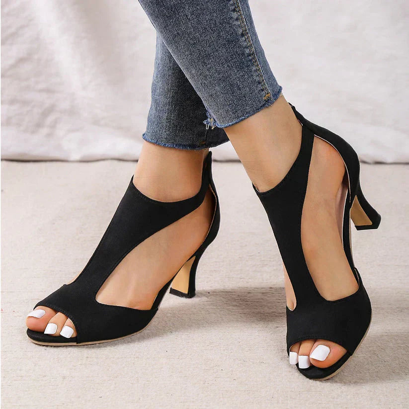 Elora Orthopedic Comfort Heeled Sandals