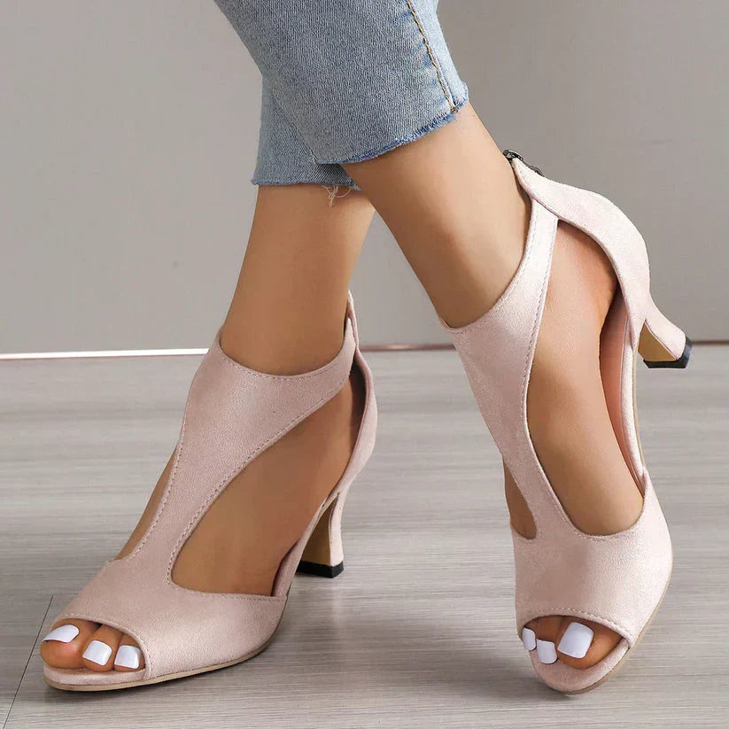 Elora Orthopedic Comfort Heeled Sandals