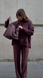 Cozy Zip Up Hoodie and Lounge Pants Set