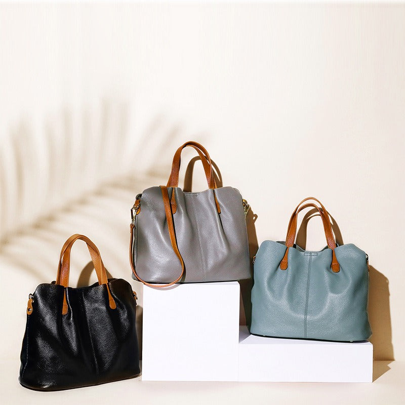 Mara Essential Genuine Leather Handbag