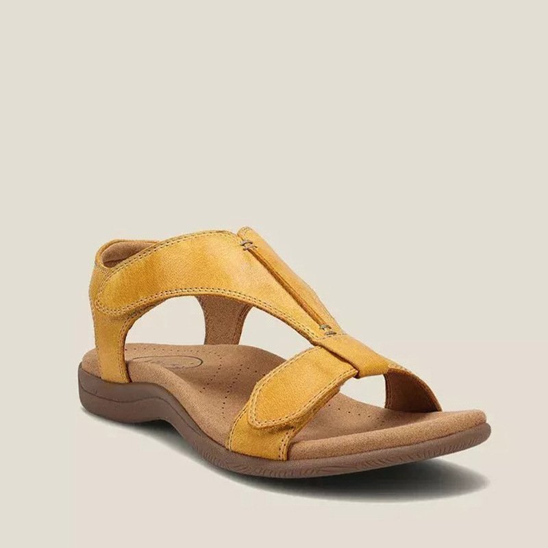 Giulia Comfy Leather Orthopedic Sandals