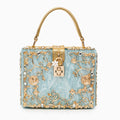 Chic Floral Acrylic Box Clutch