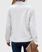 Chic Half-Zip Sweater by Molly