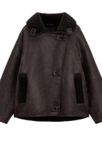 Vintage Reversible Faux Leather Jacket