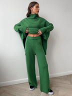 Cozy Turtleneck Sweater Pants Set