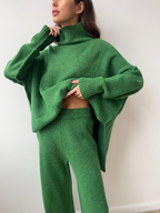 Cozy Turtleneck Sweater Pants Set
