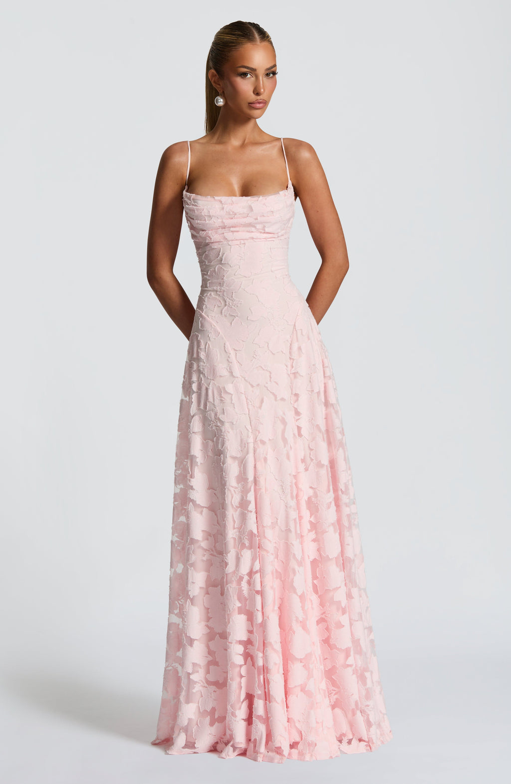 Eloisa Romantic Lace Maxi Dress
