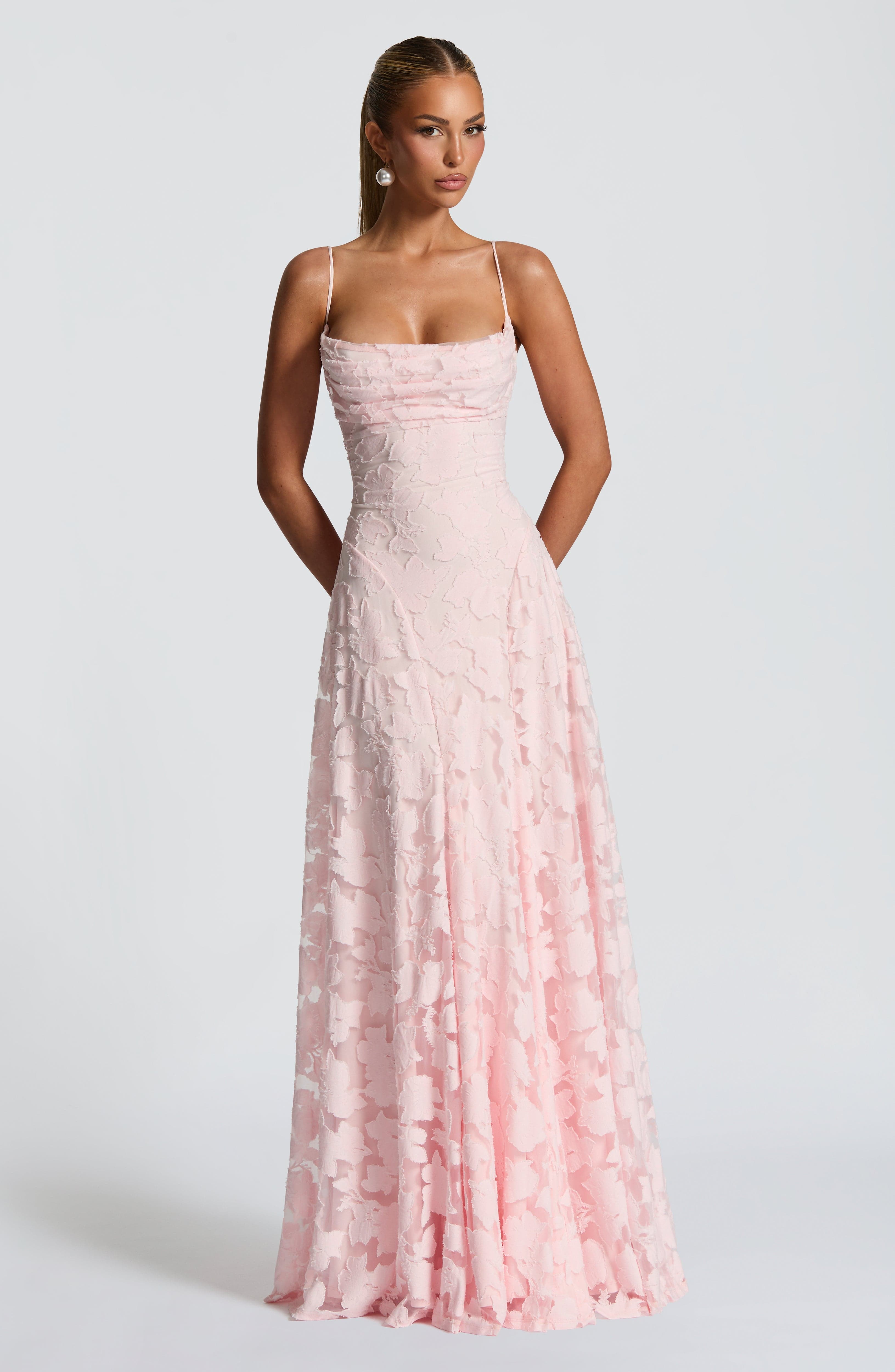 Eloisa Romantic Lace Maxi Dress