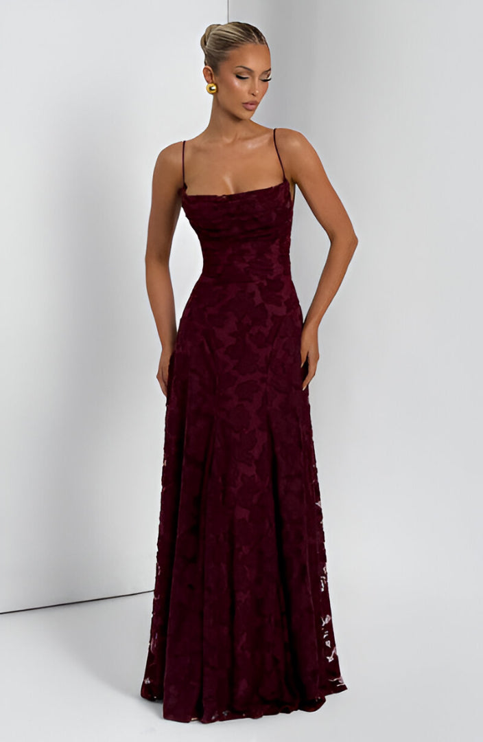 Eloisa Romantic Lace Maxi Dress