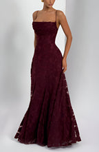 Eloisa Romantic Lace Maxi Dress