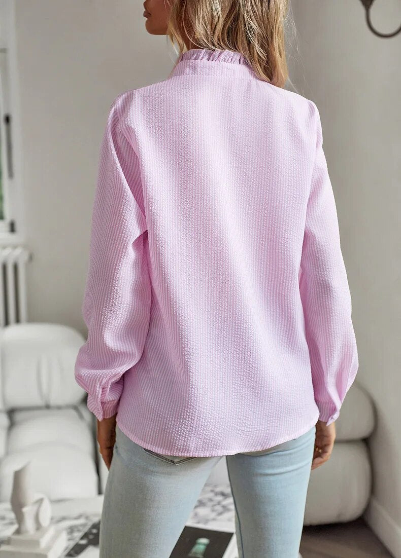 SHERIEL Elegant Soft Women's Blouse