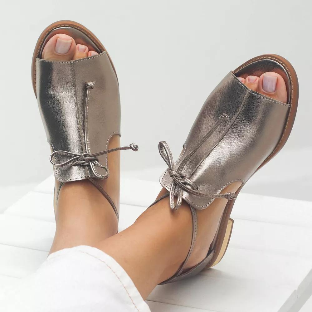 Valeska Premium Leather Strappy Sandals