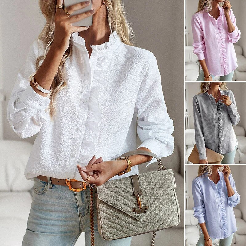 SHERIEL Elegant Soft Women's Blouse