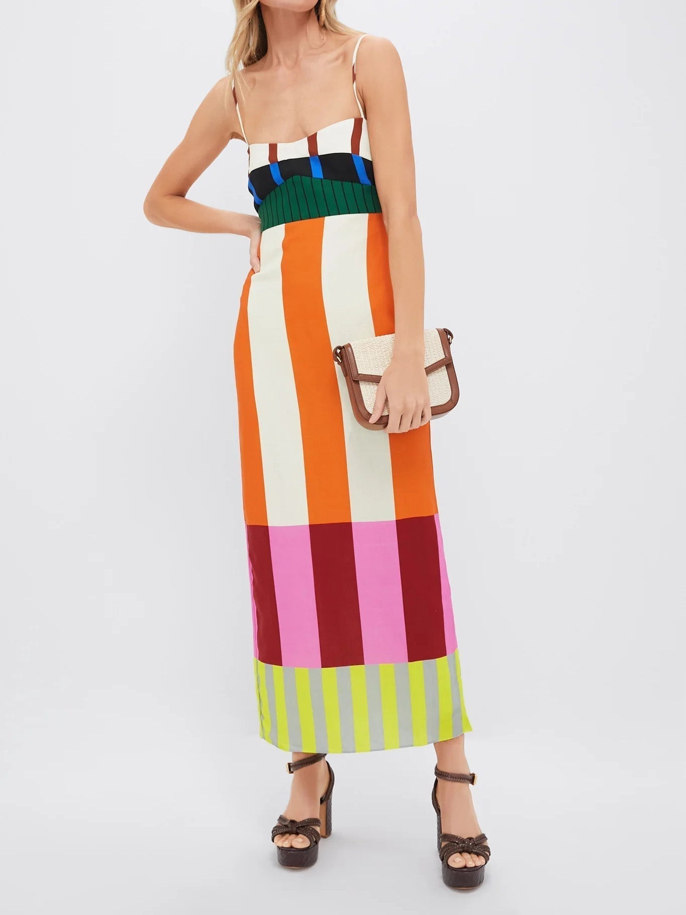 Flowy Boho Floral Tiered Maxi Dress